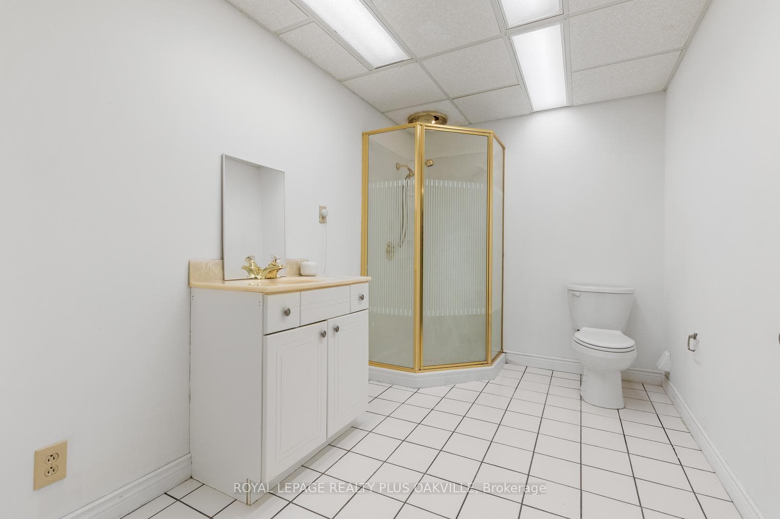 3-piece lower level bathroom