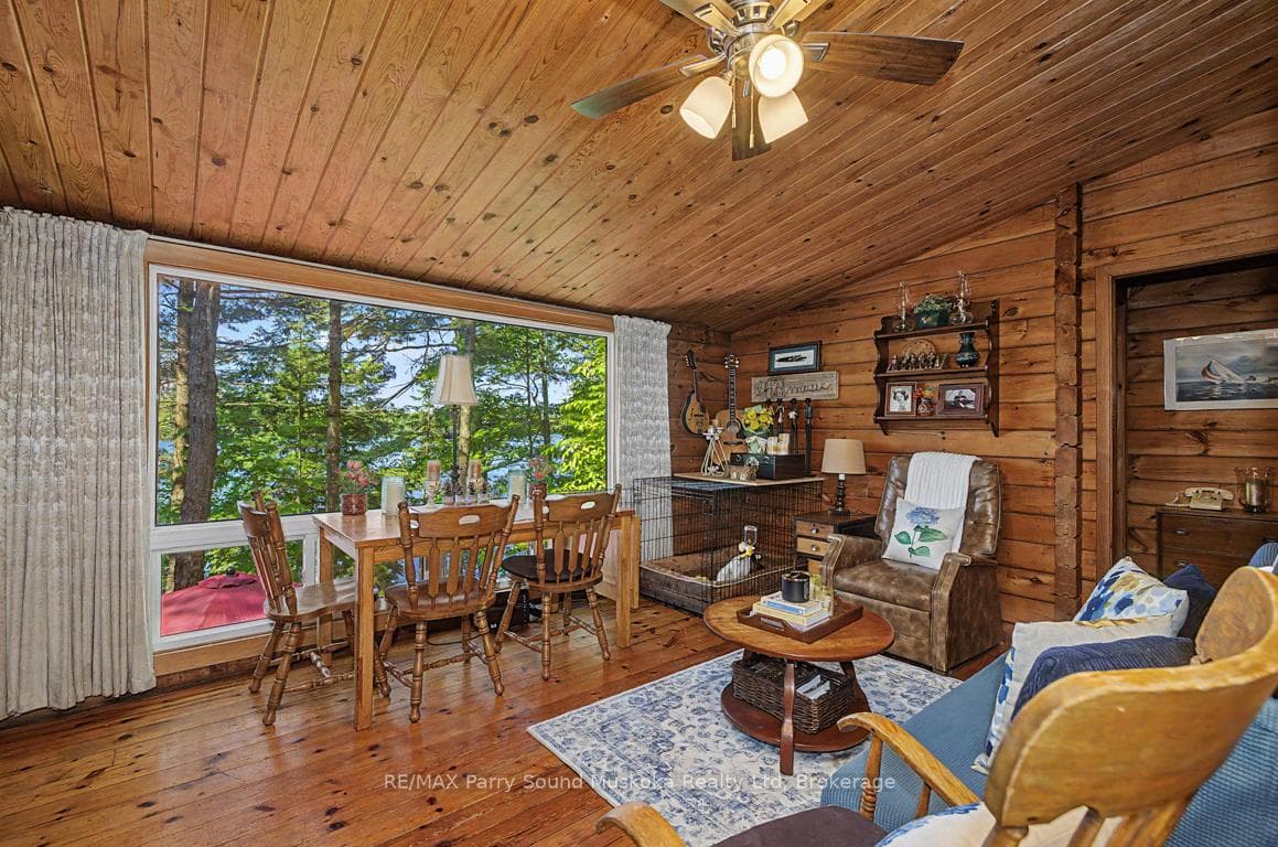 Warm natural wood interior