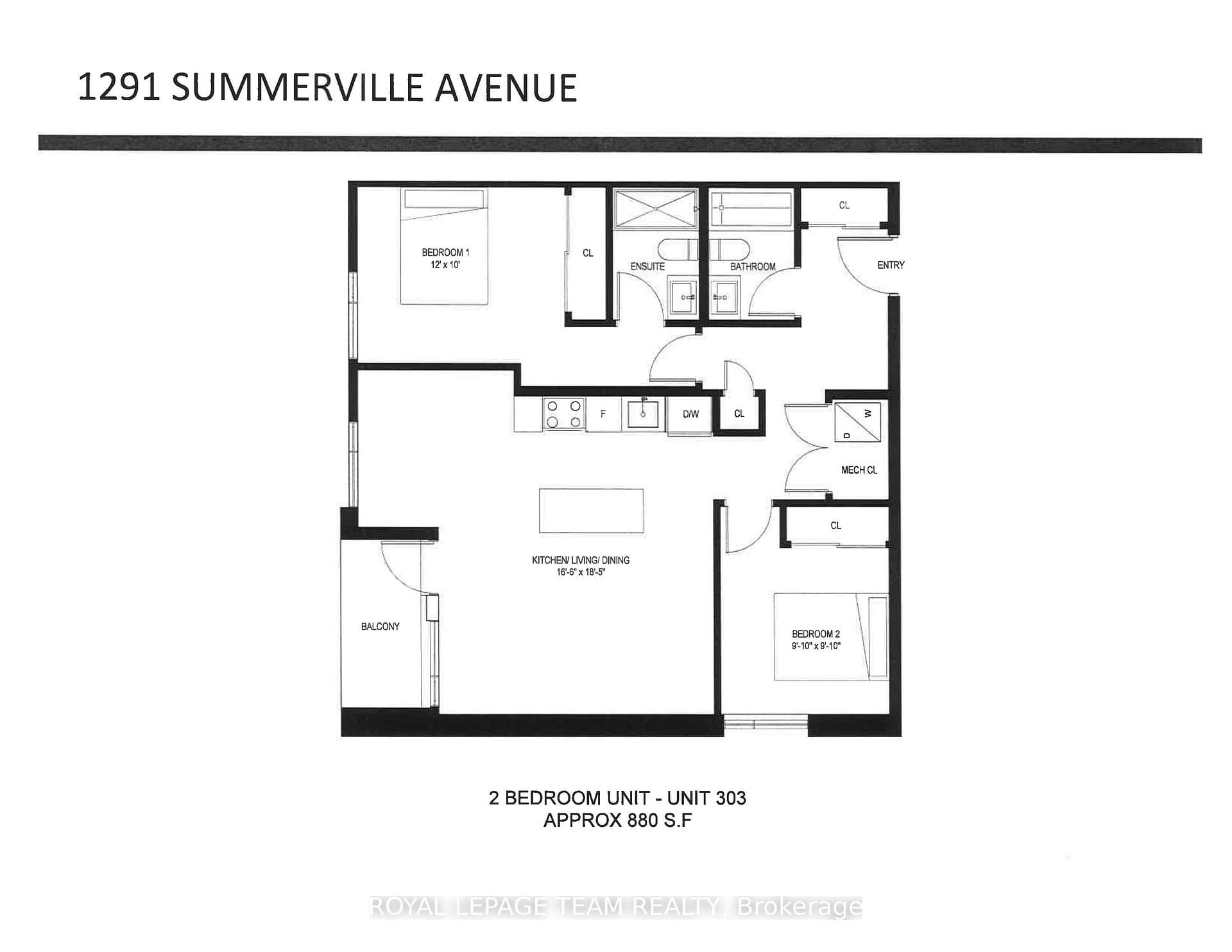 1291 Summerville Avenue Unit 303 photo 17