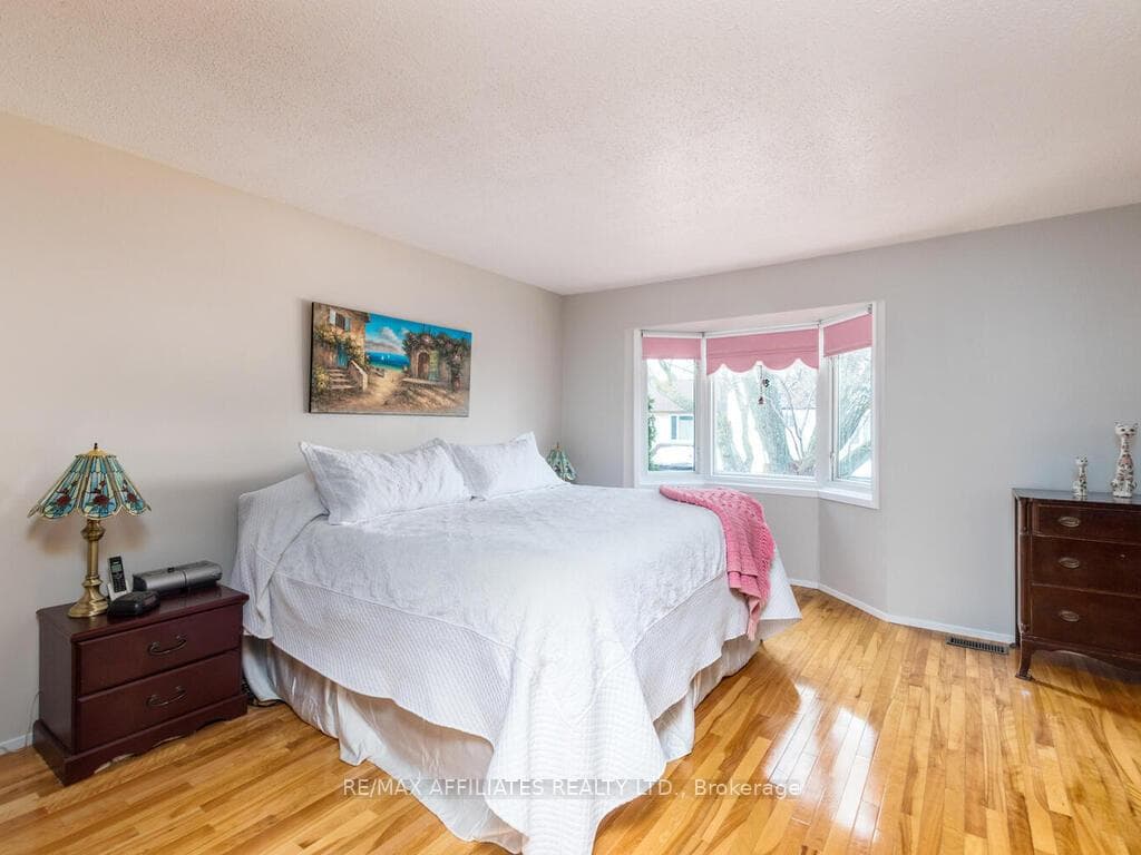 Primary Bedroom, note the big Bay Window
