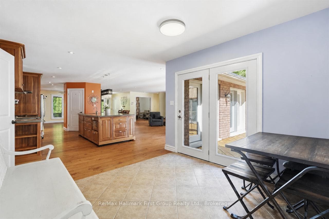 Eat in Kitchen with garden doors to deck