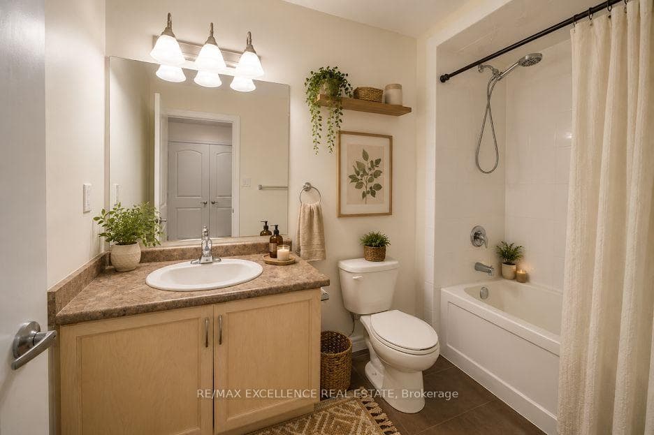 Virtually Staged Bathroom