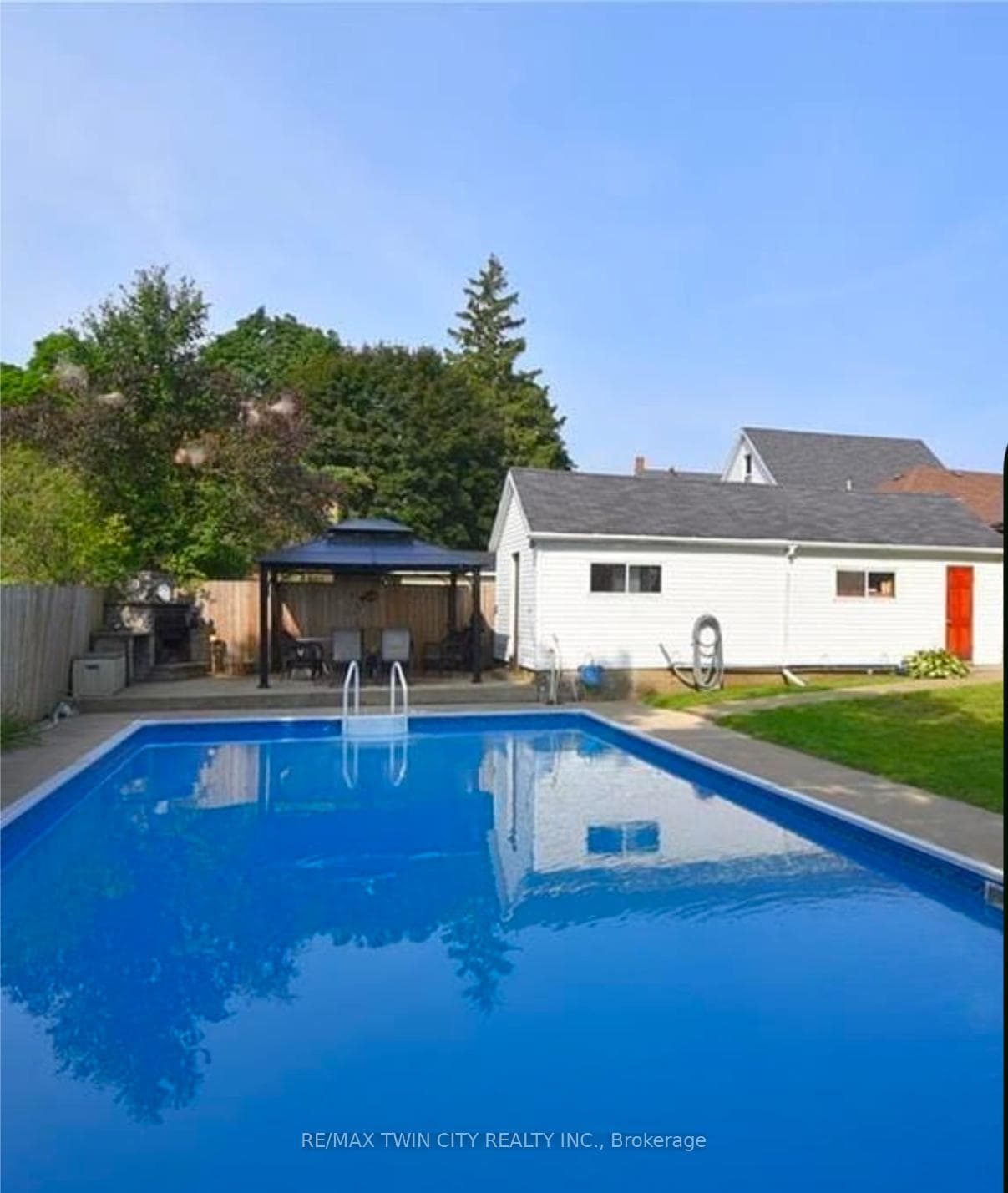 Pool in the Summer Time