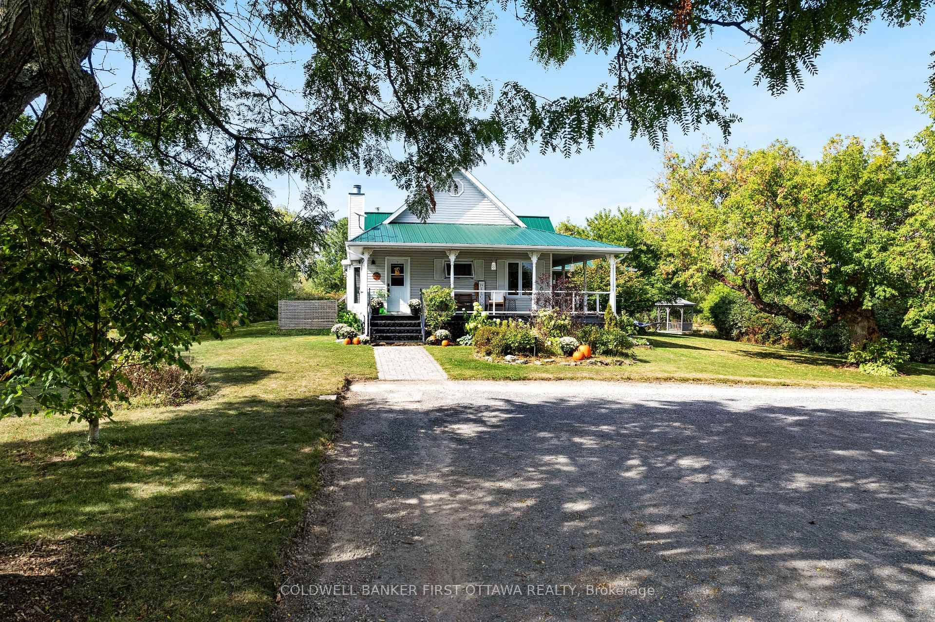 Side View of House From Driveway