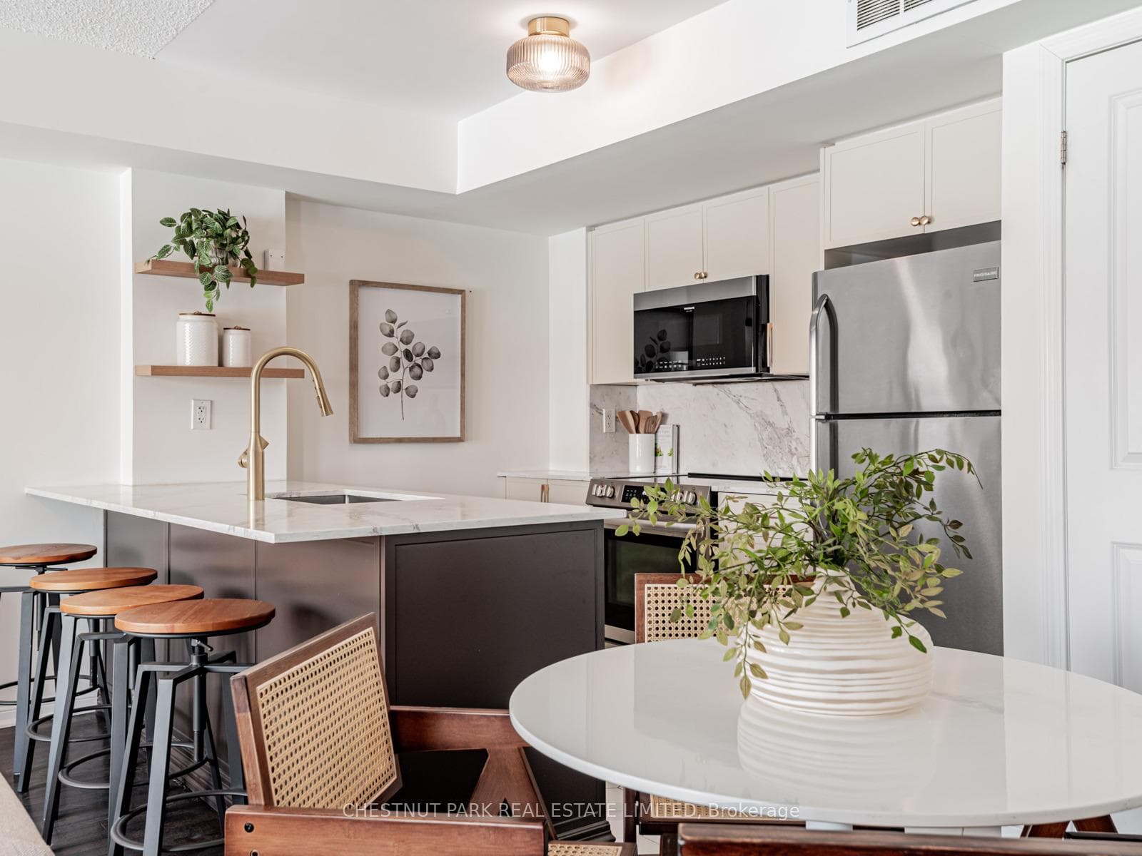 Recently renovated kitchen