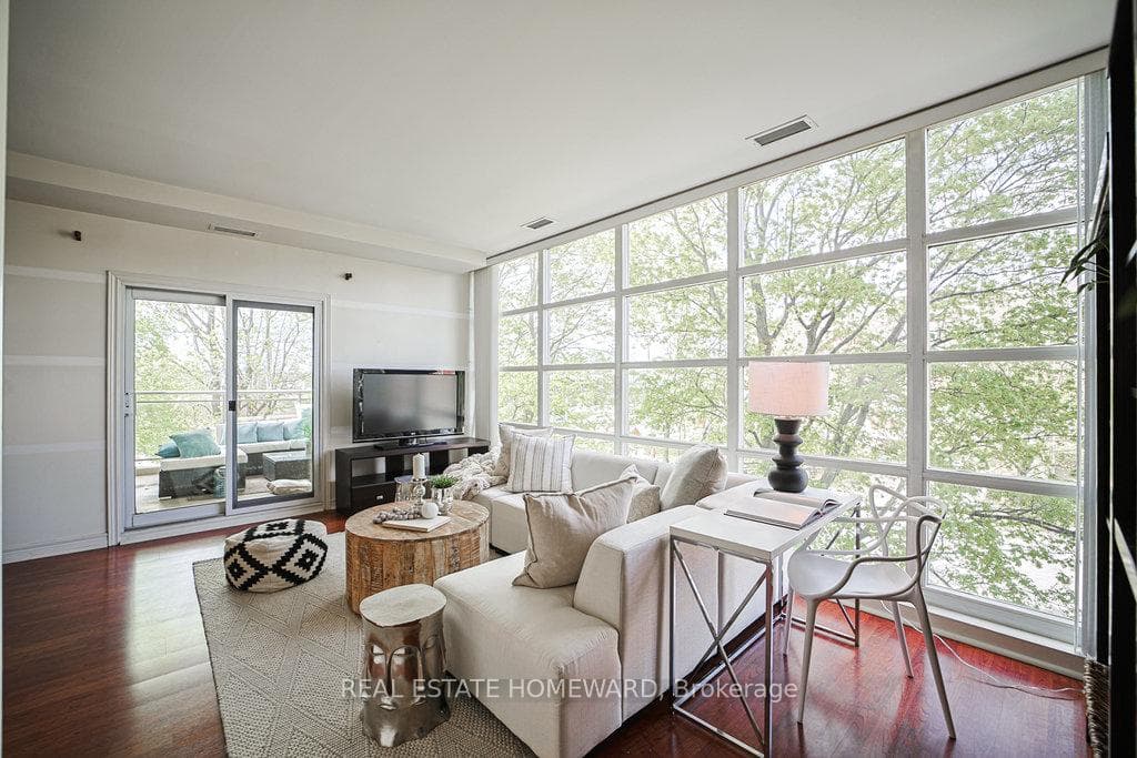 Floor to ceiling windows