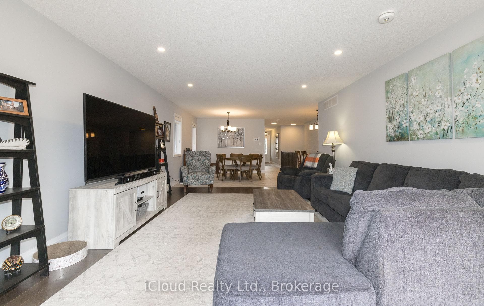 Open Concept Living/Dining Room Combination