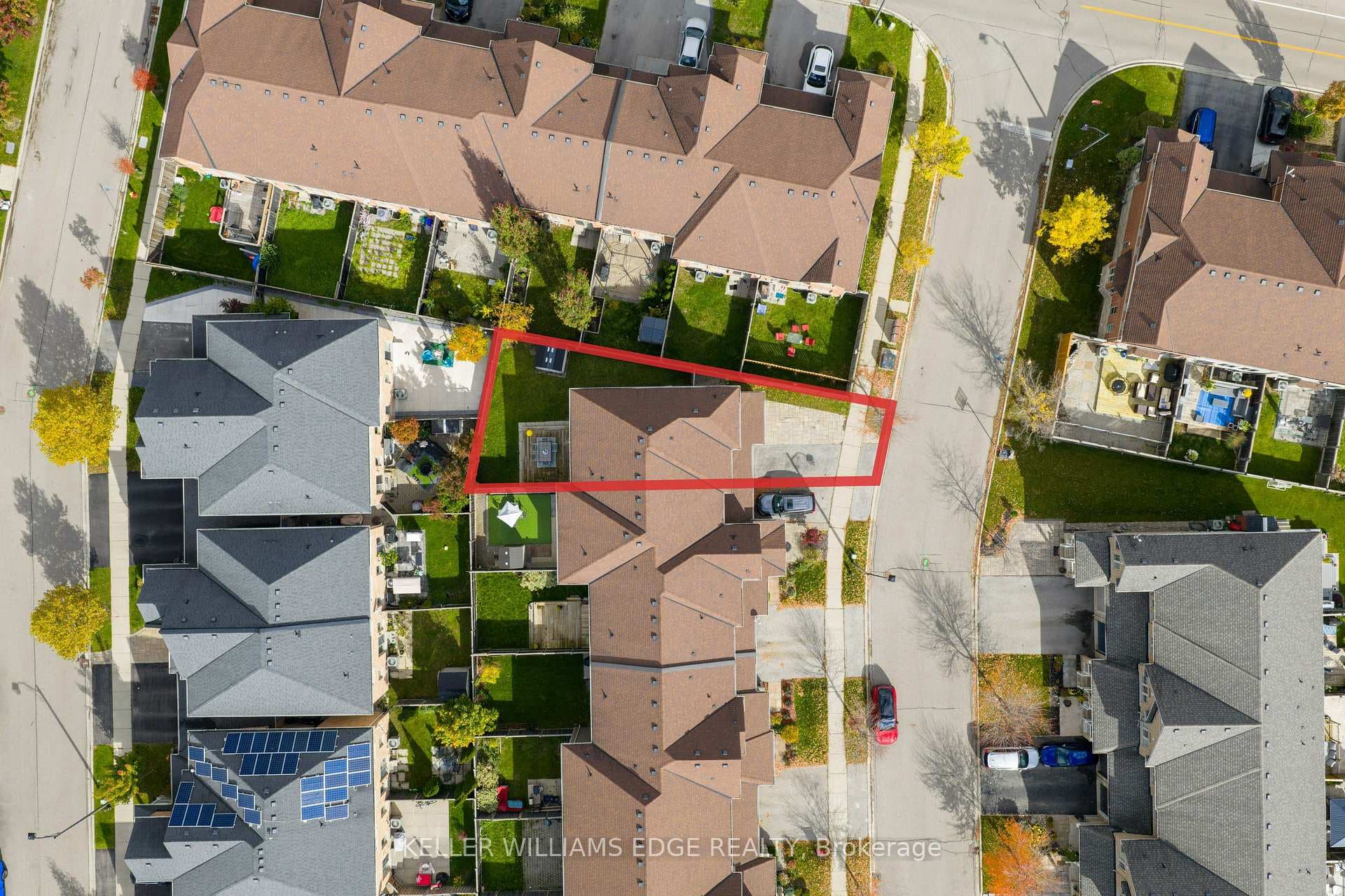 Marked Aerial Photo