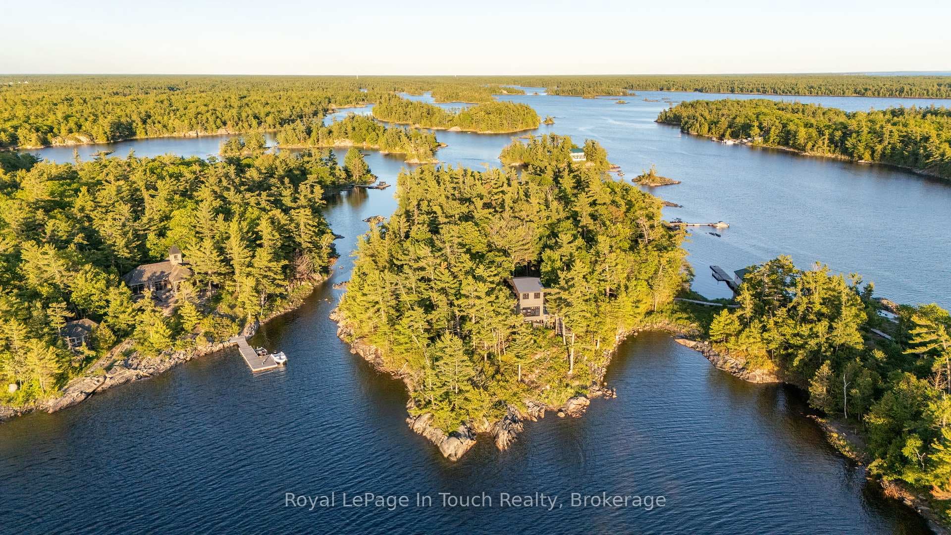 Arial view of GB466 Tower Island