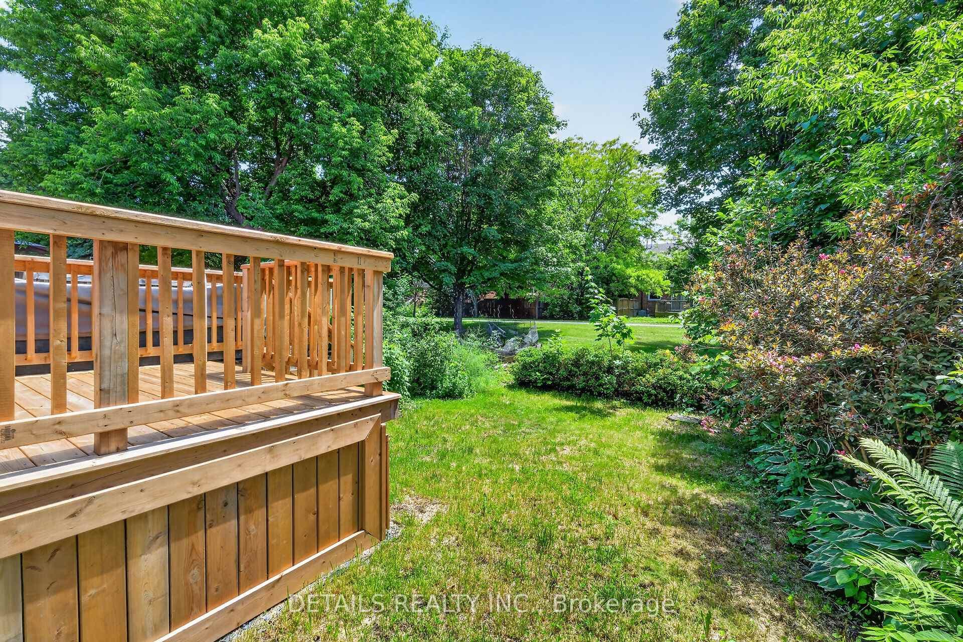 Walking paths directly beyond your backyard