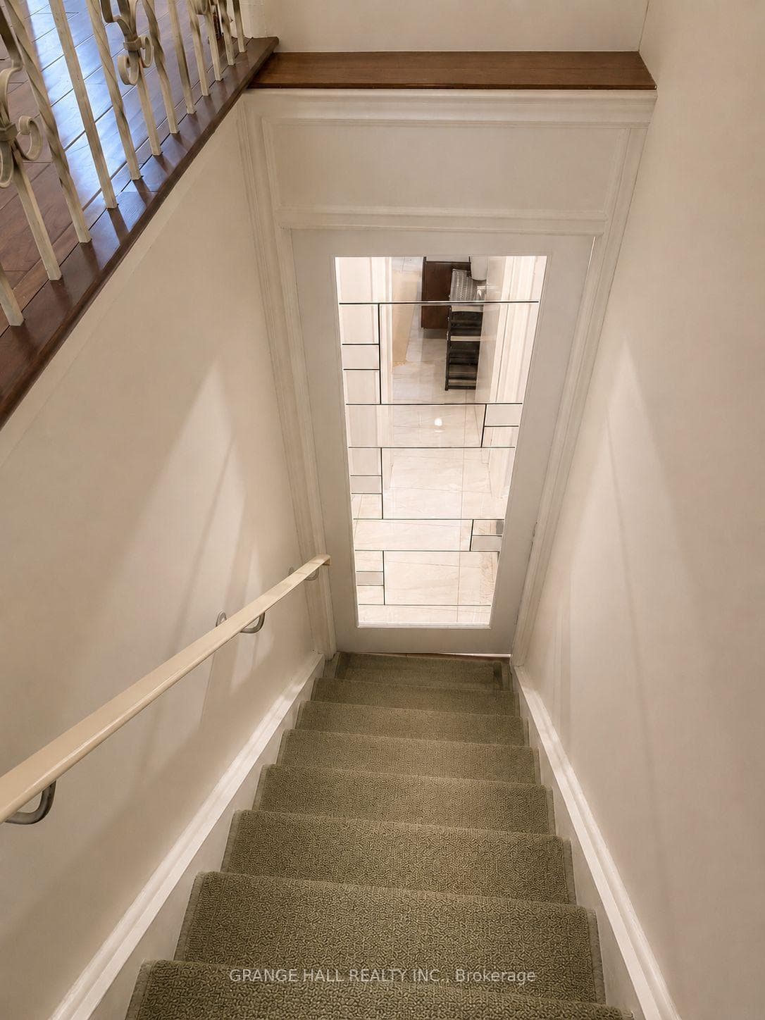 Stairs to basement