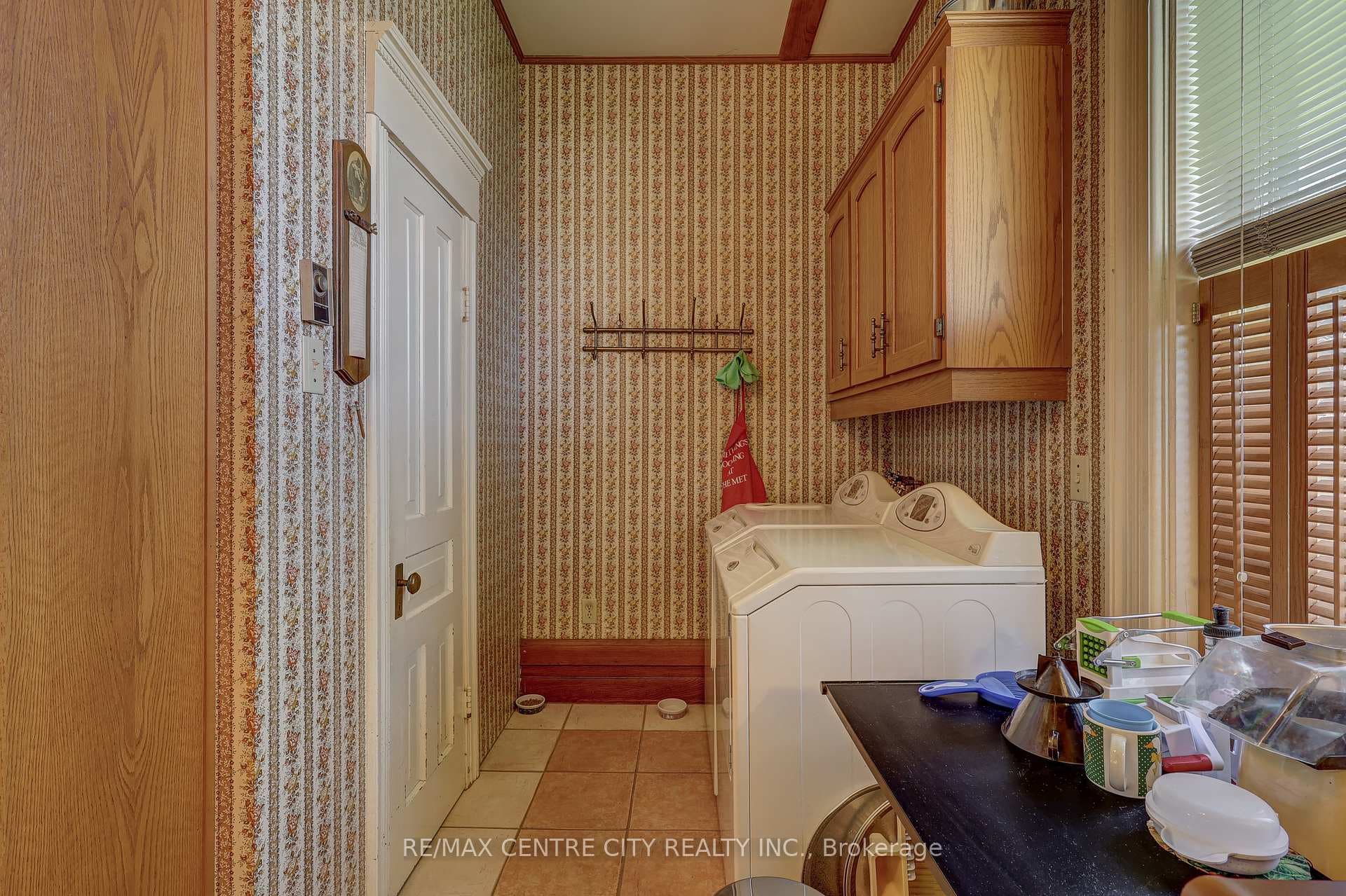 Leading to laundry room