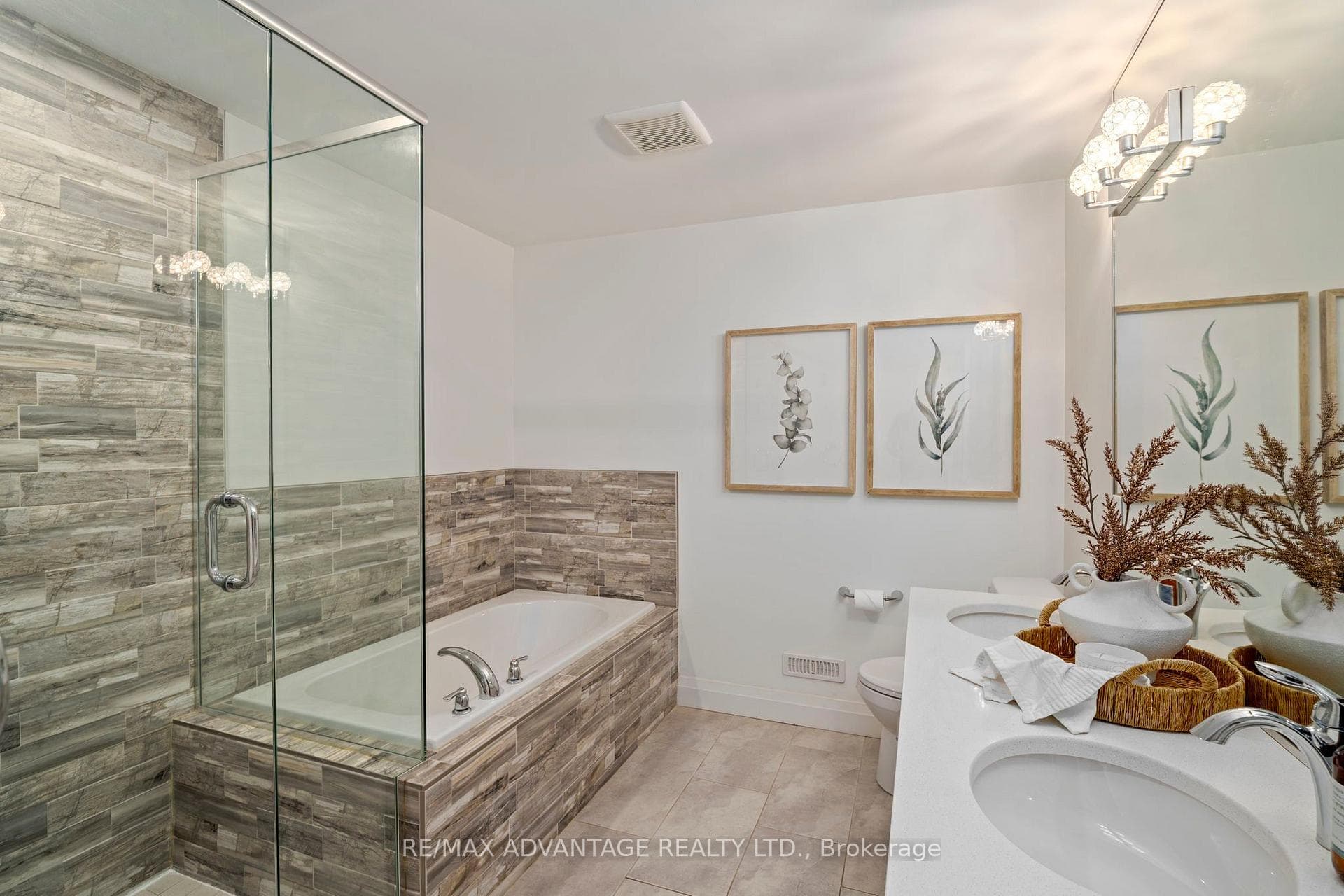 Lower Level- Bathroom 3, Double sink, 5 pc