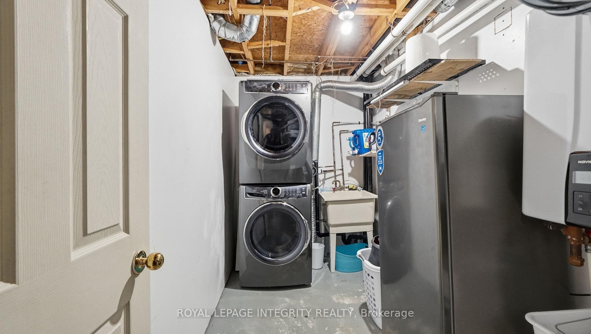 Laundry with upgraded appliances