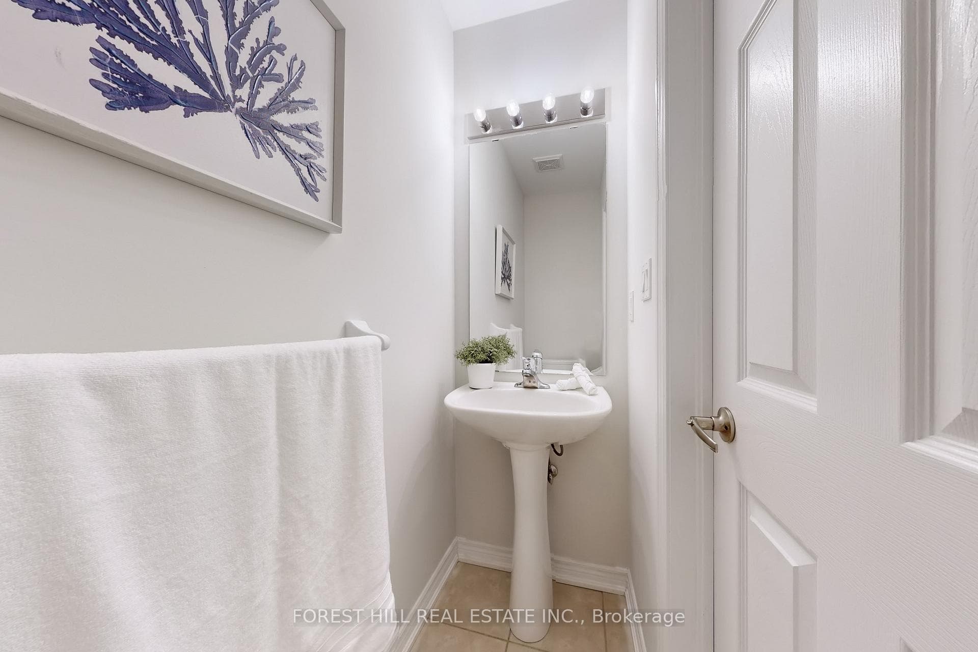 Main floor powder room