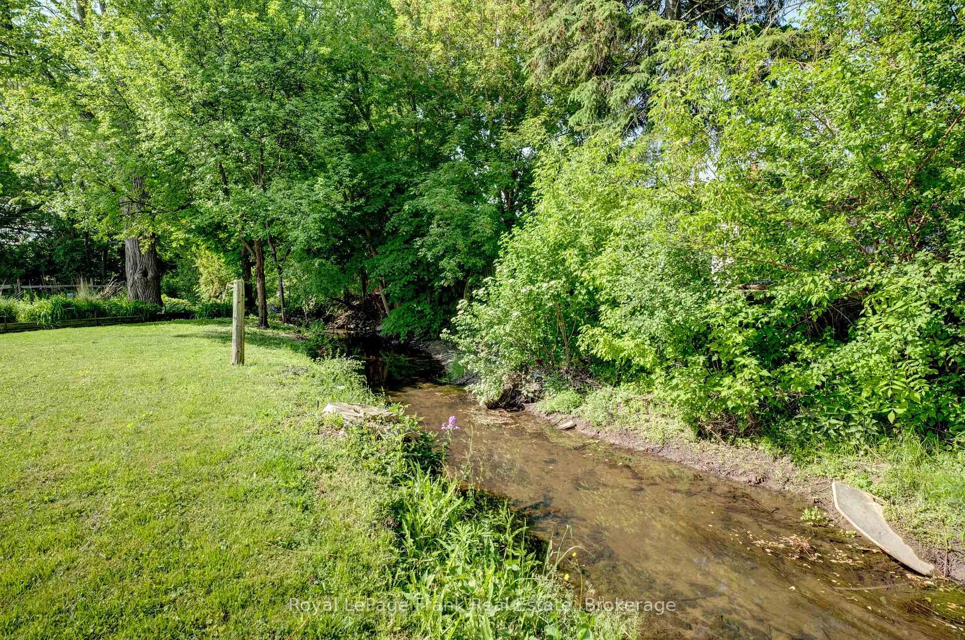 Creek at back of property