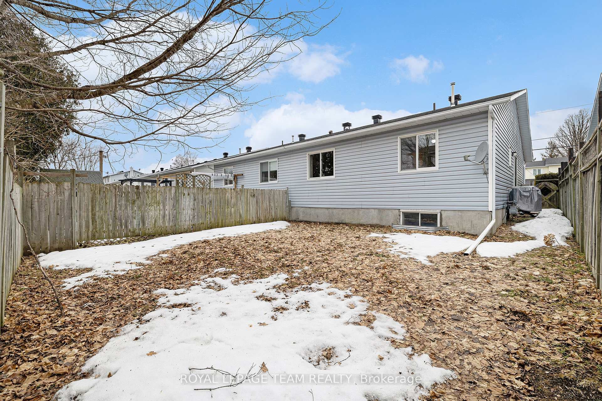 Rear yard