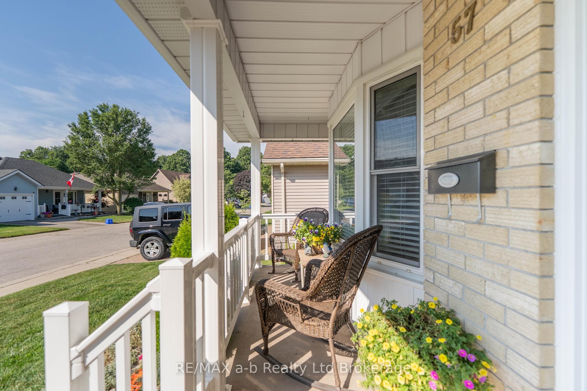 Covered Front Porch