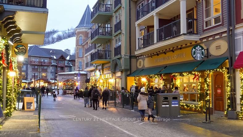 Blue Mountain village street