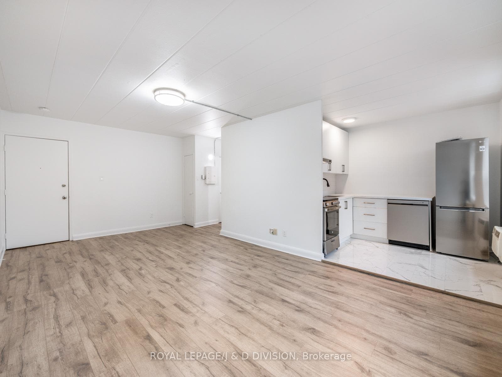 Large living space open to the Kitchen