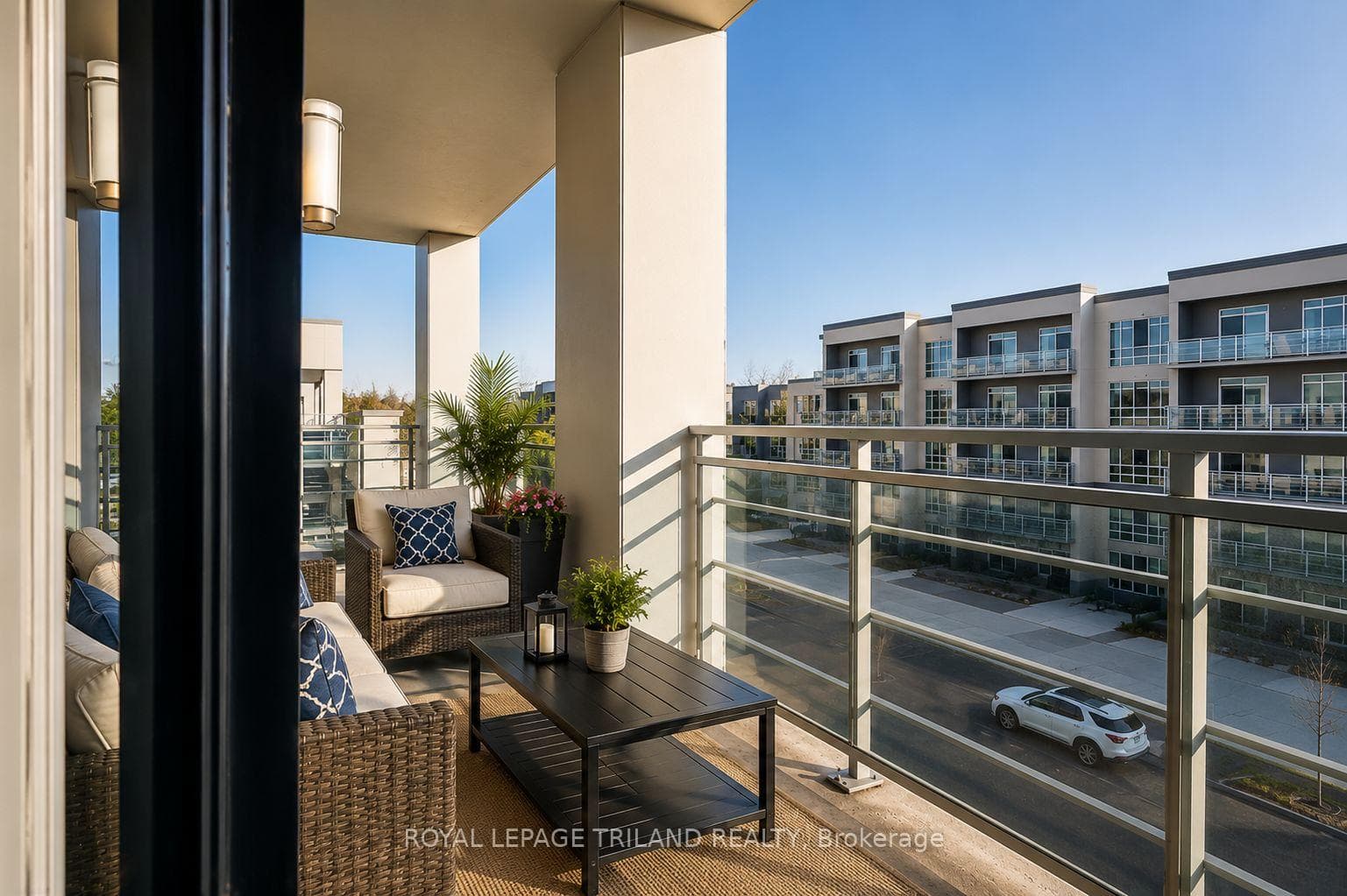 Balcony from the Livingroom