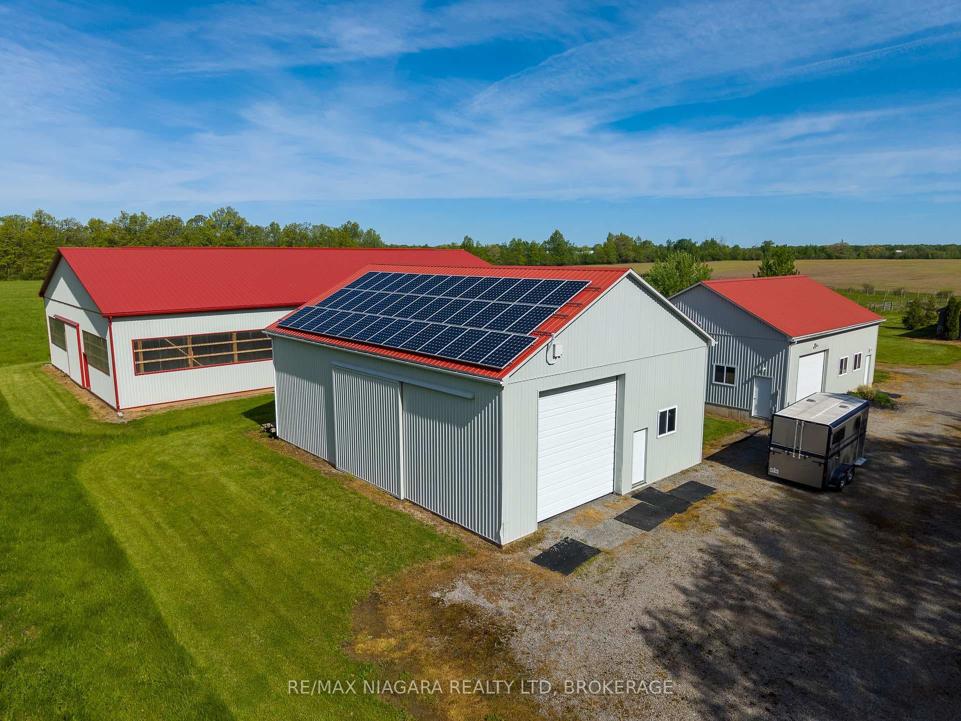 Arena, Storage Barn, Workshop