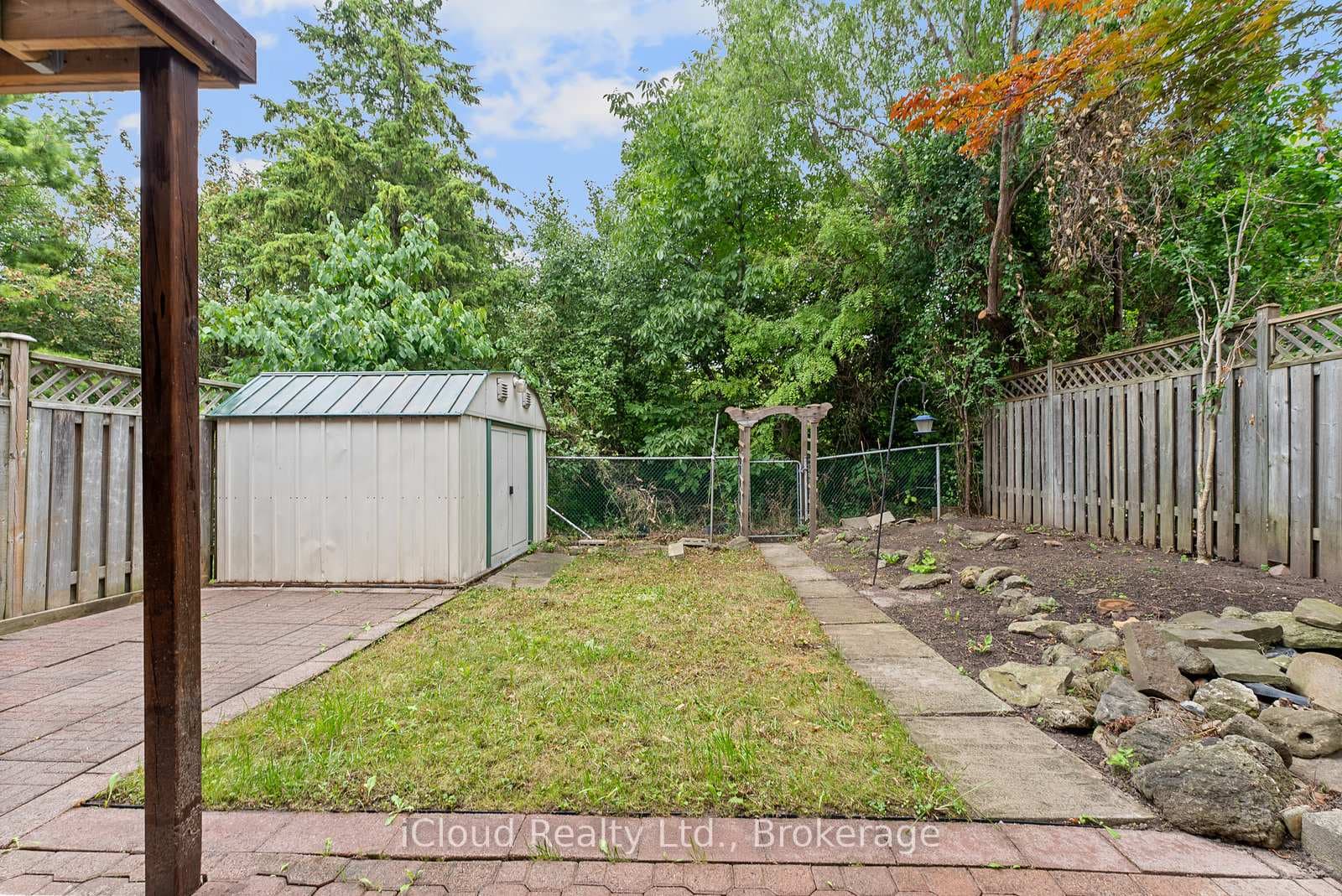 Fenced Private Backyard