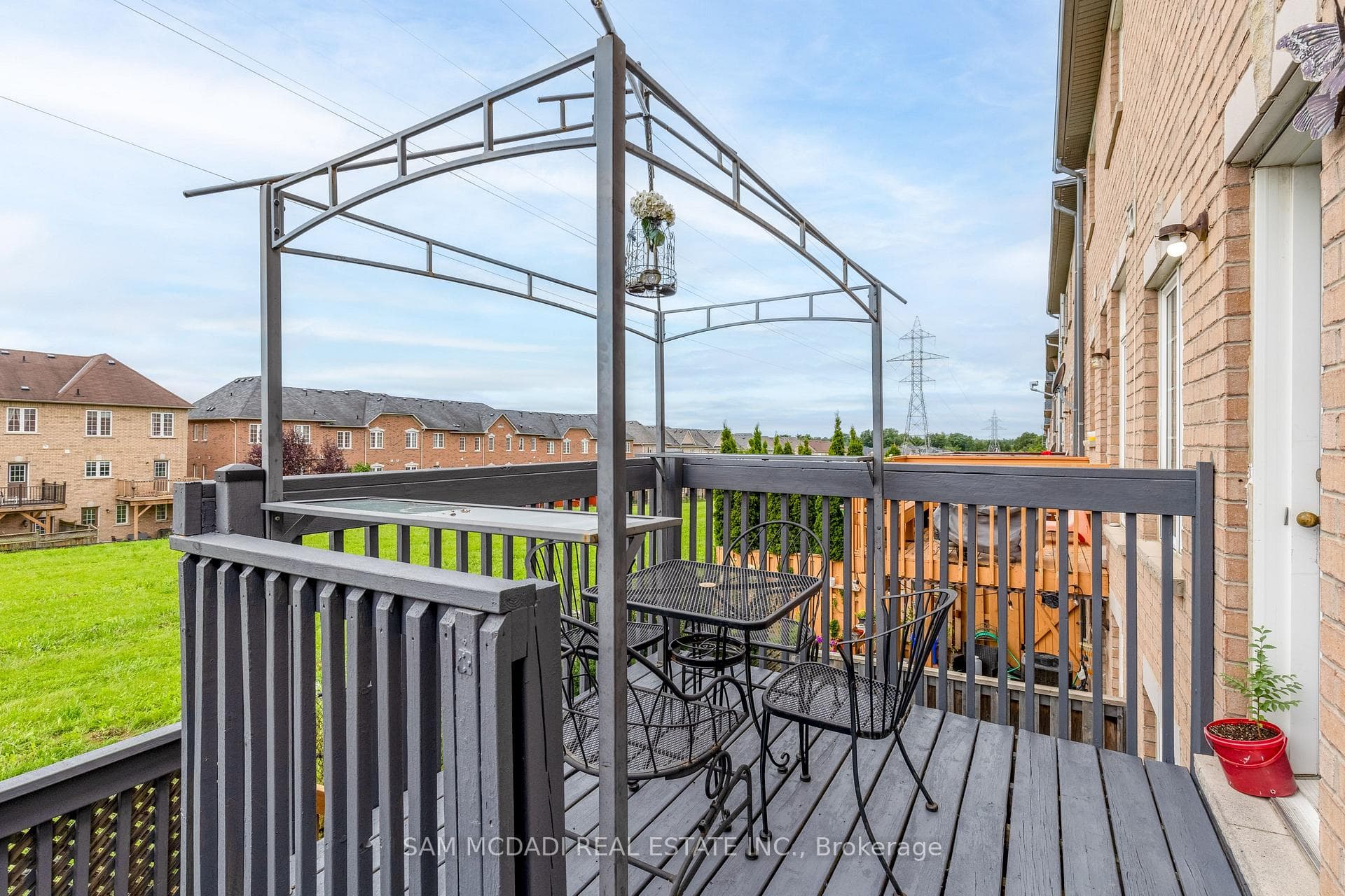 Kitchen Balcony W/ Stairs