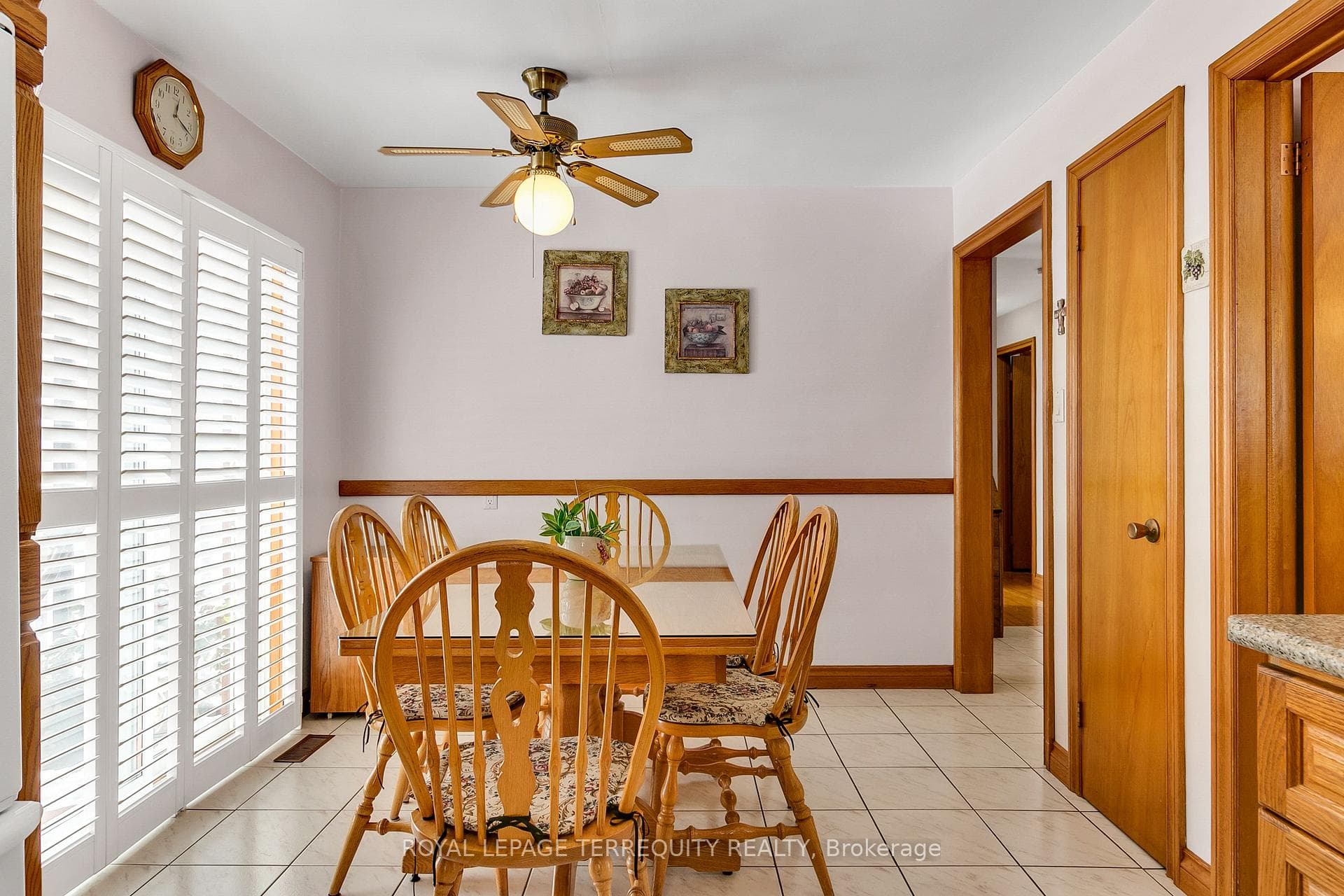 Breakfast Area with Pantry and Walk Out