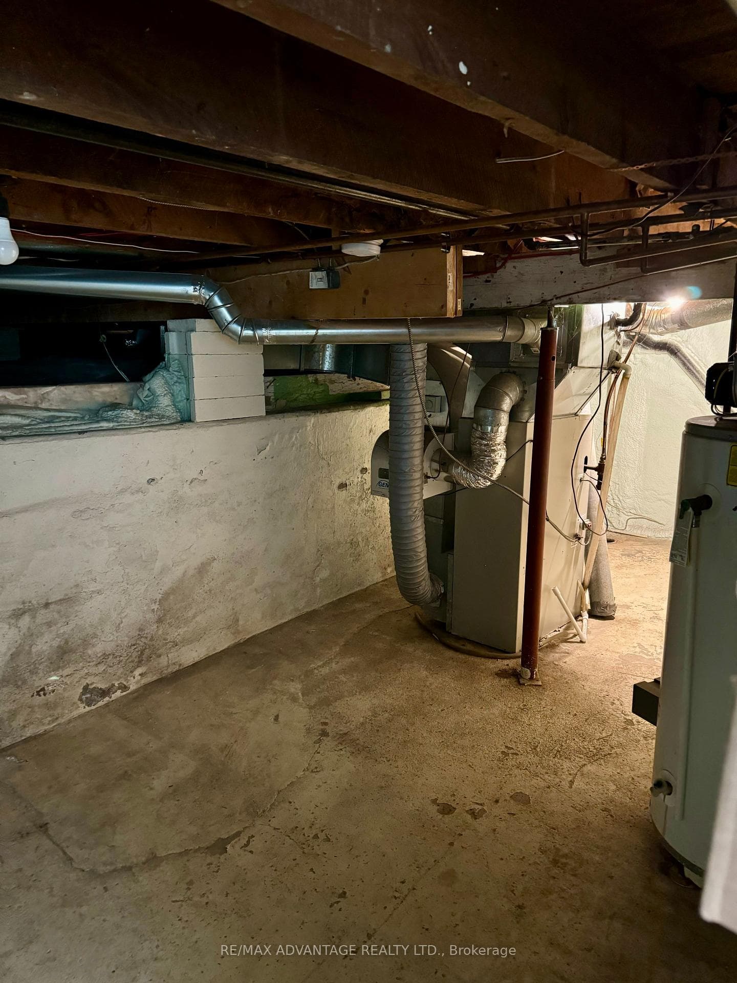 Basement for storage