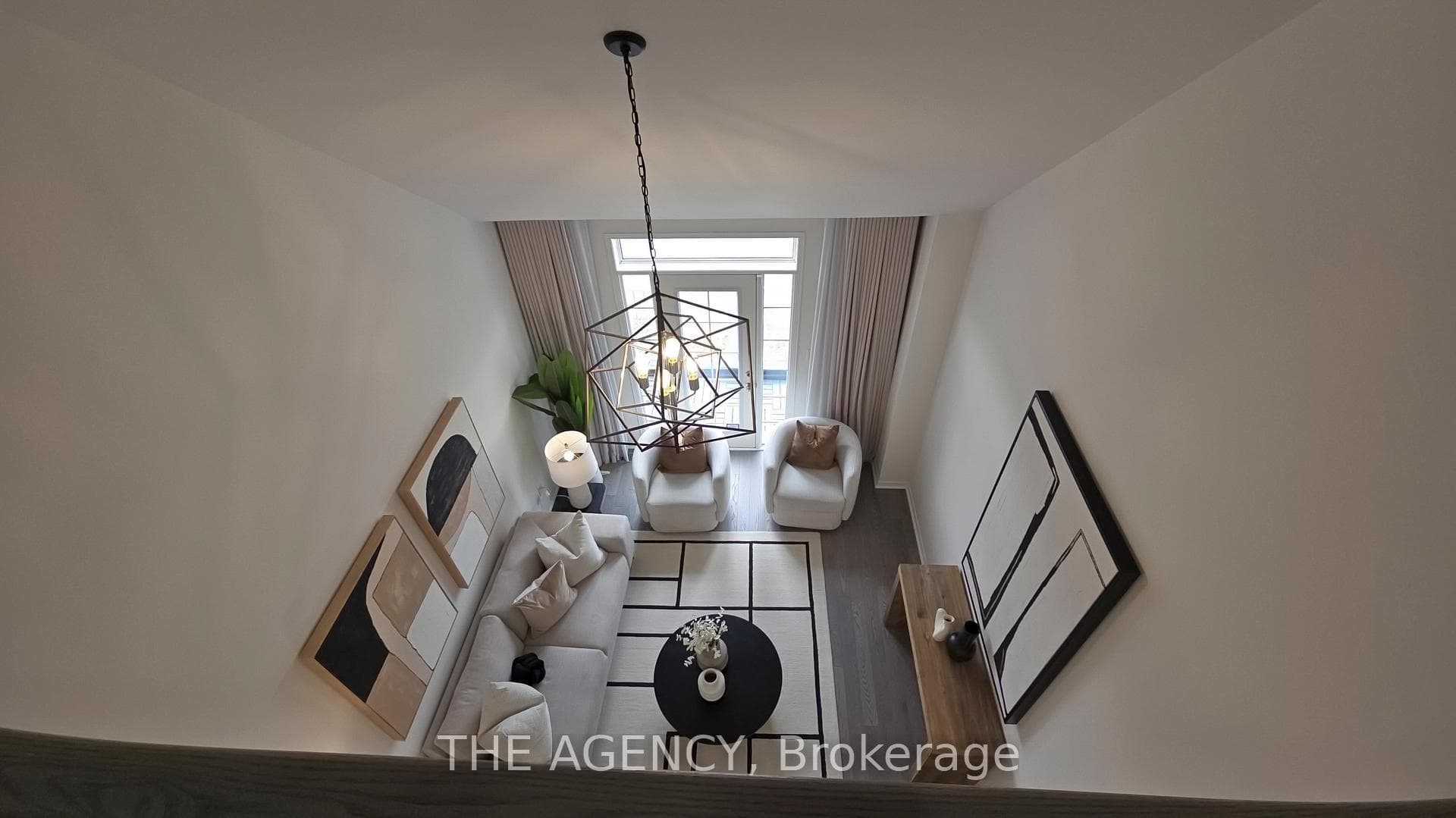 LOFT VIEW OF GREAT ROOM