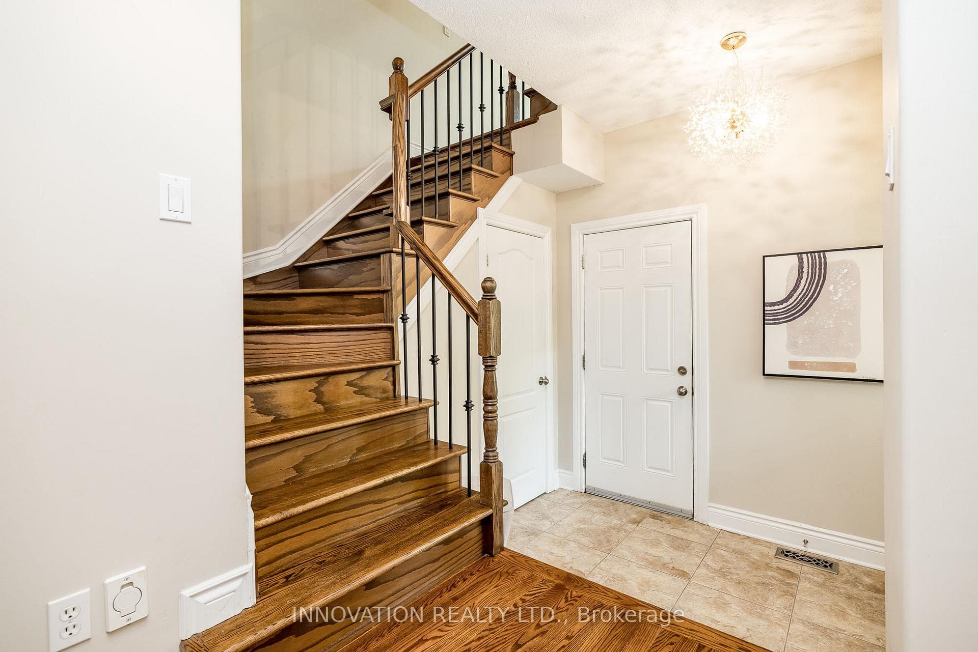 Hardwood stairs