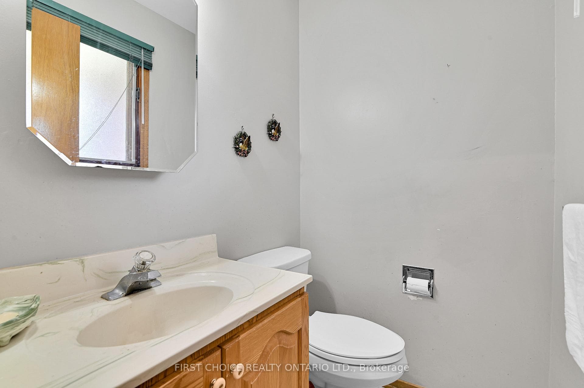 Main floor powder room.