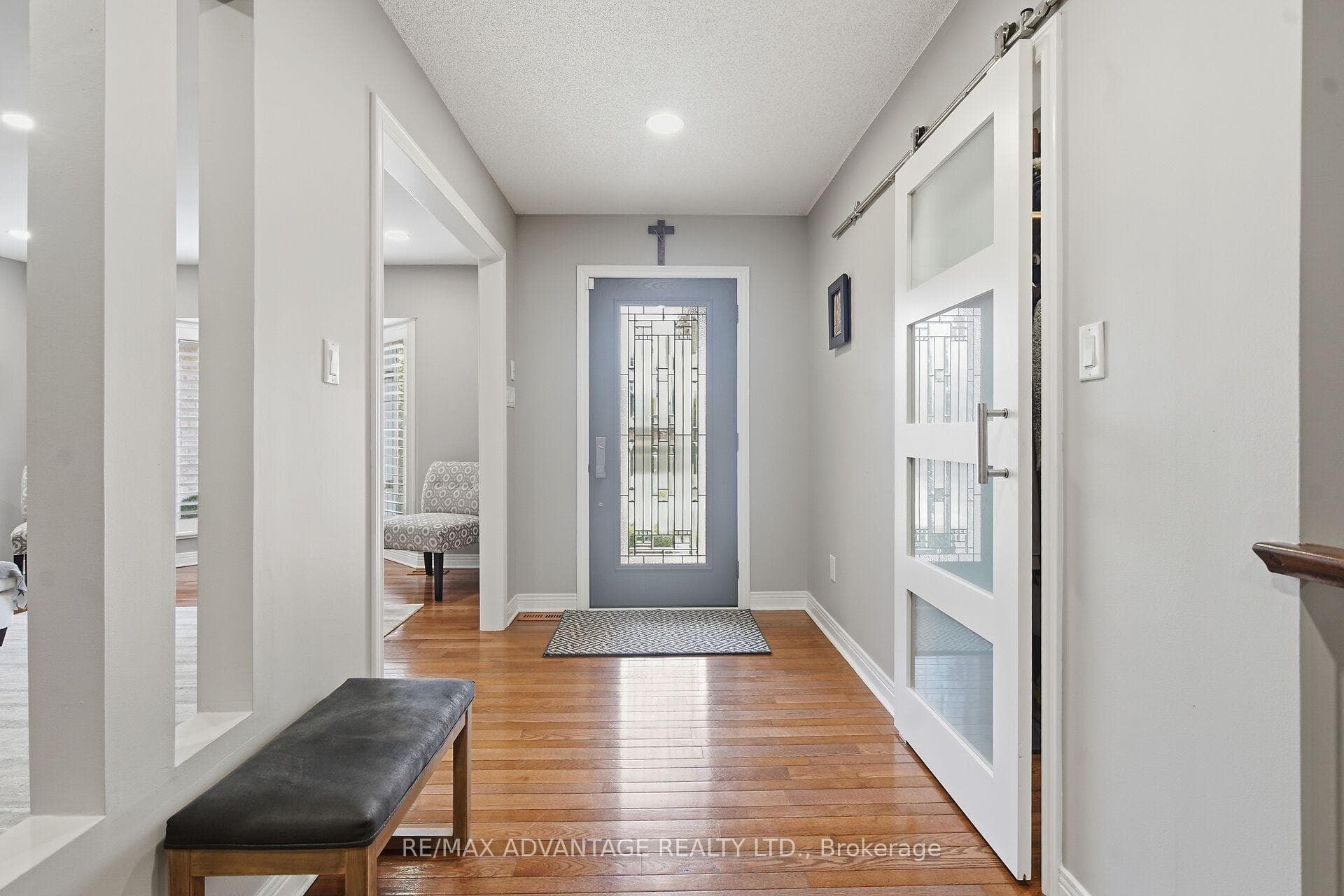 bright foyer