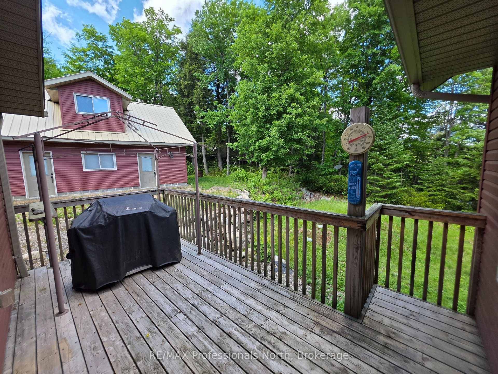 BBQ Deck Off of Kitchen