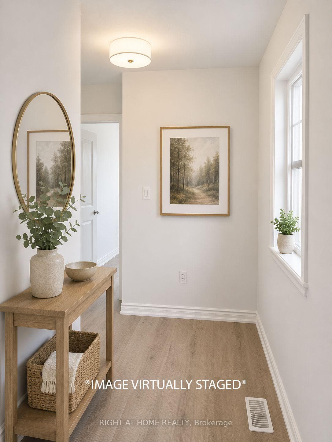 UPPER LEVEL HALLWAY - VIRTUALLY ENHANCED