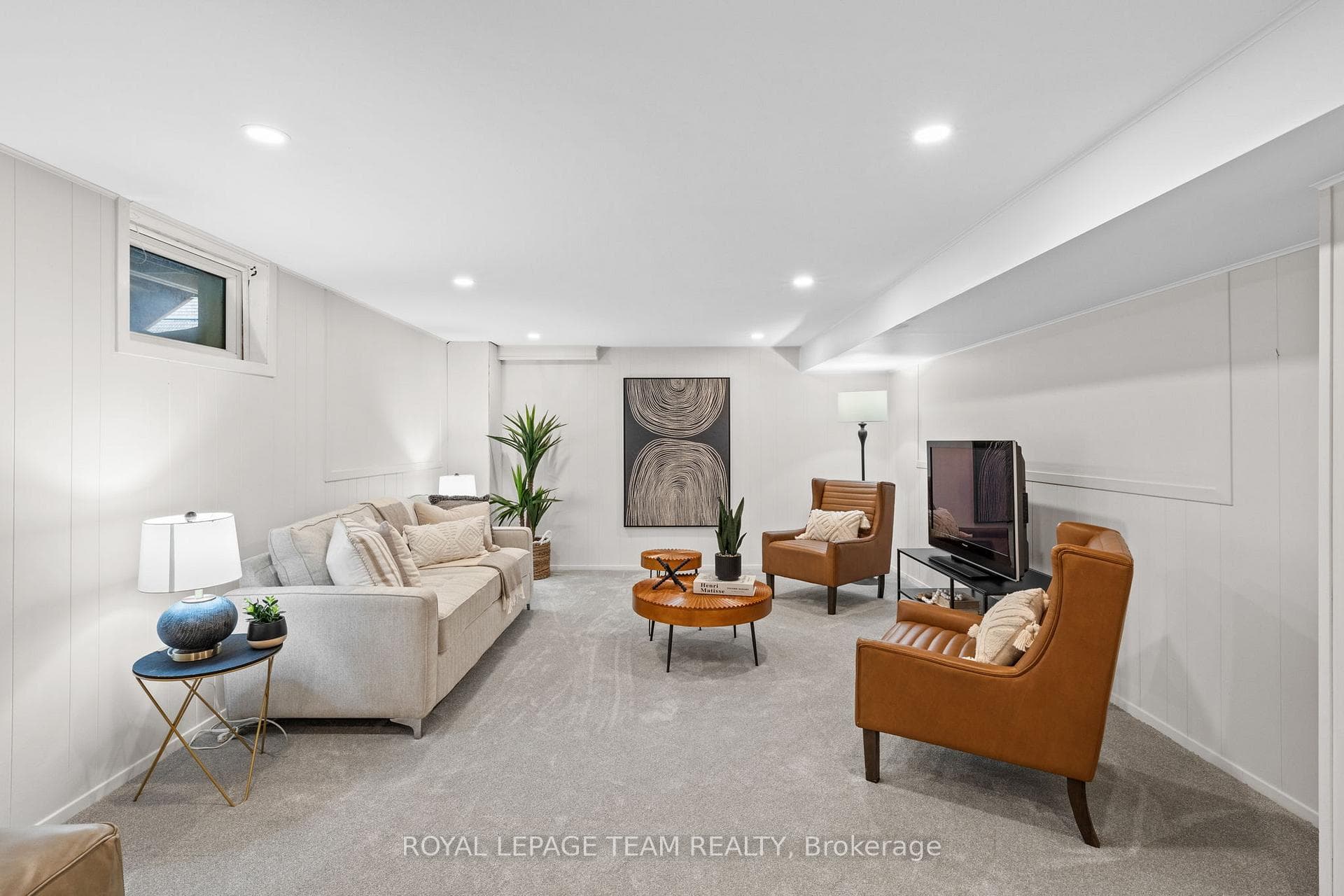 Bright and Finished Lower Level