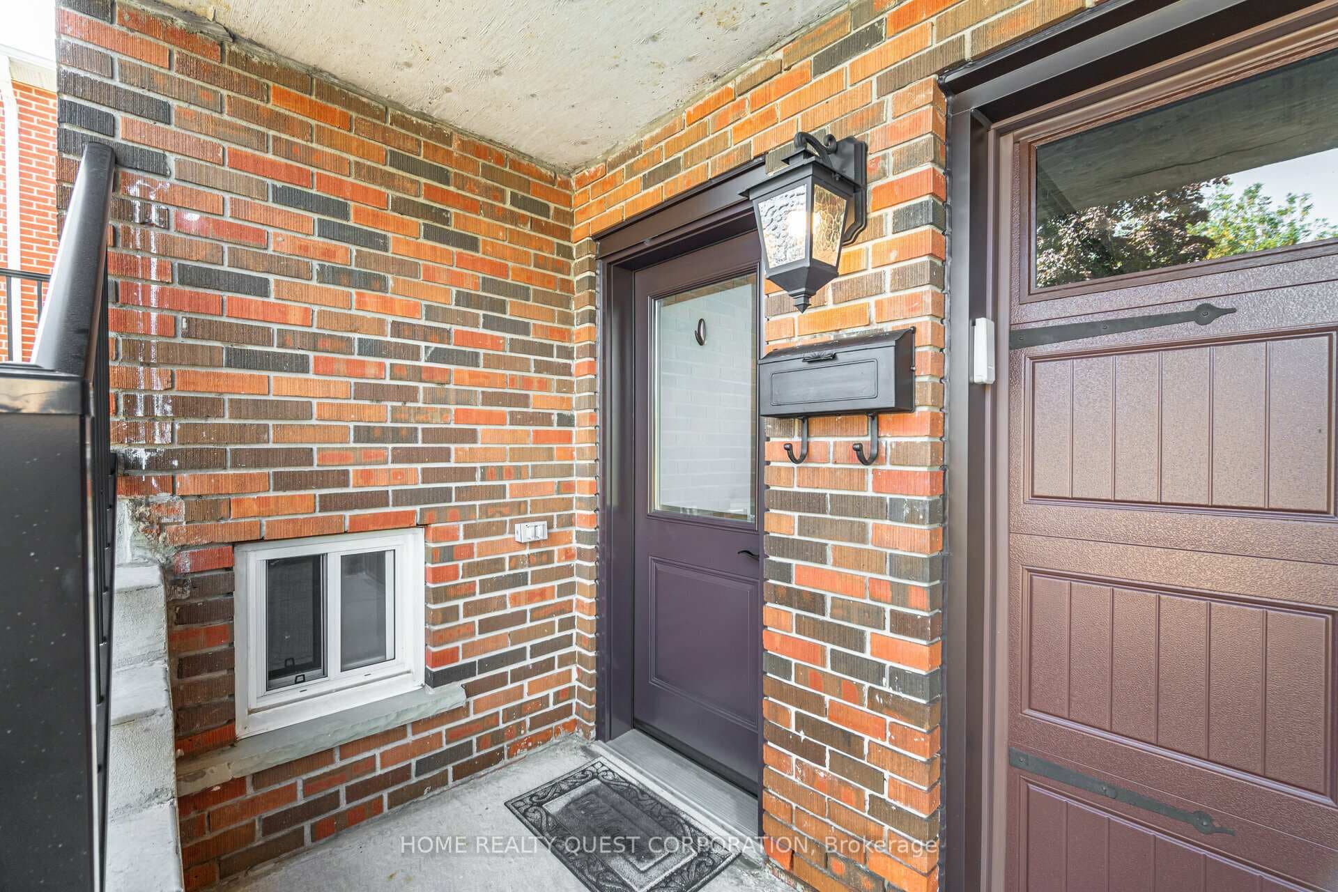 Separate entrance to basement