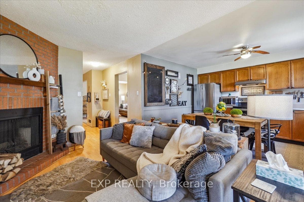 Cozy Open Concept Family Room