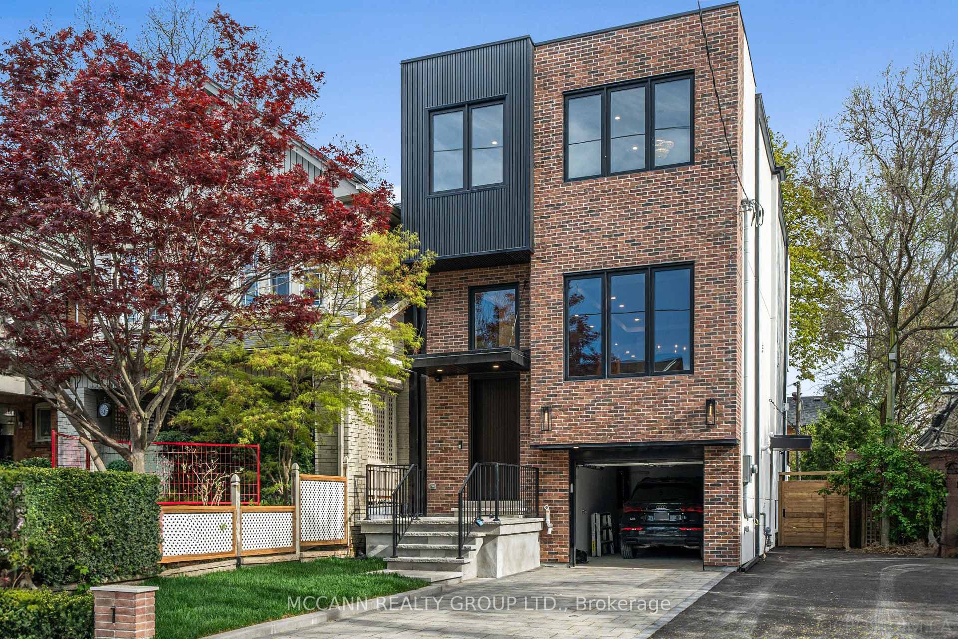 Front facade Garage