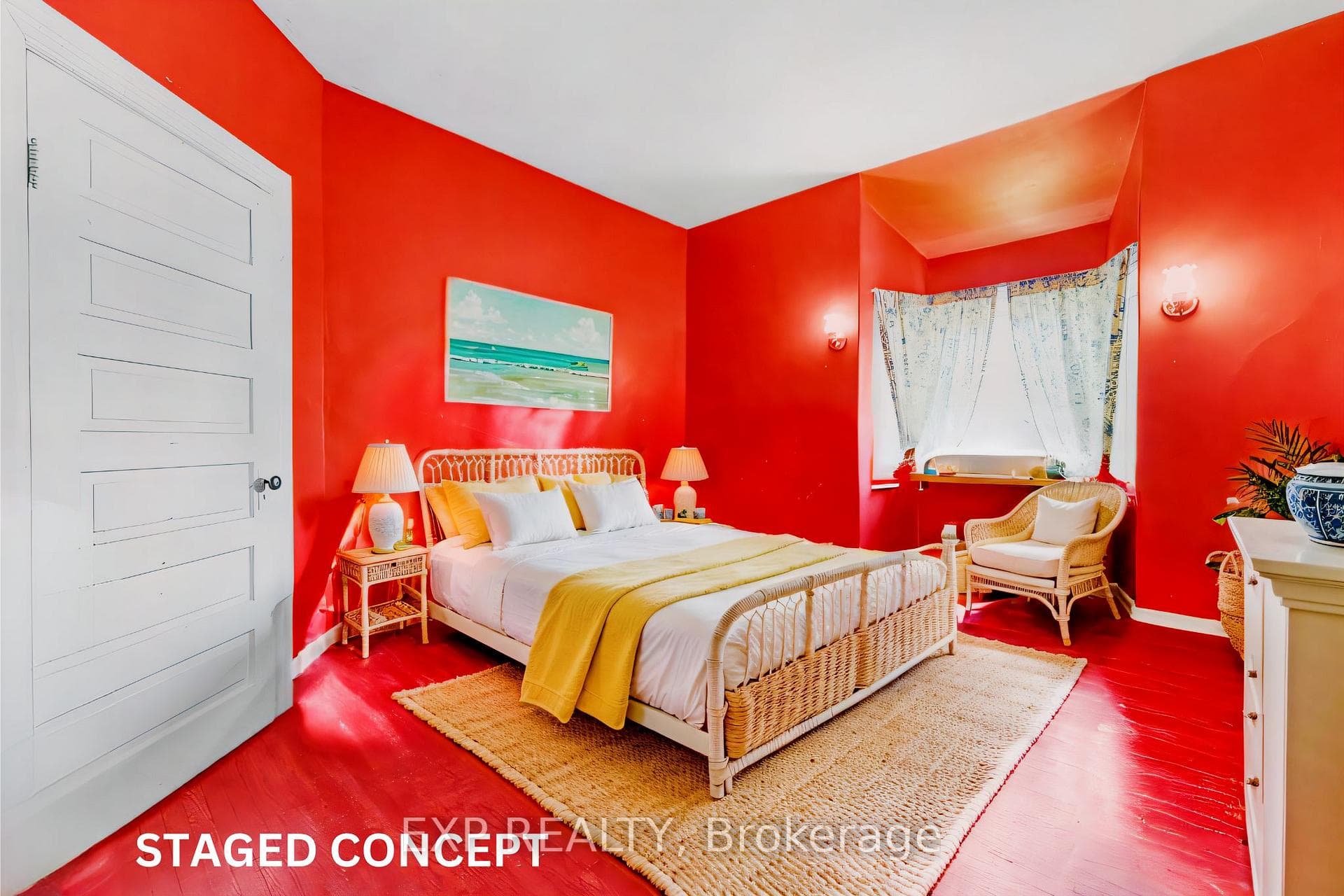 Bedroom 2 - Virtually Staged