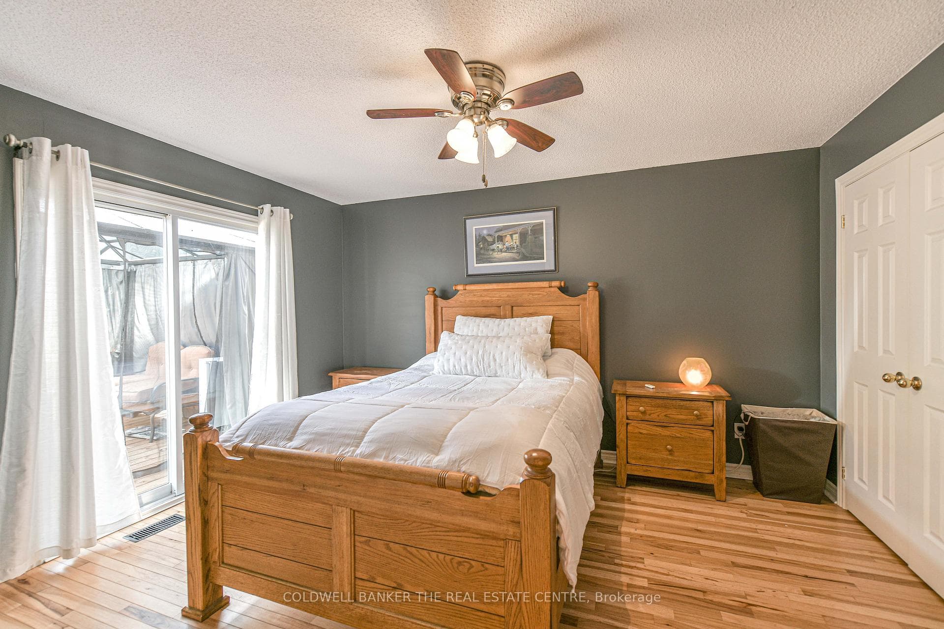 Primary suite with walk out