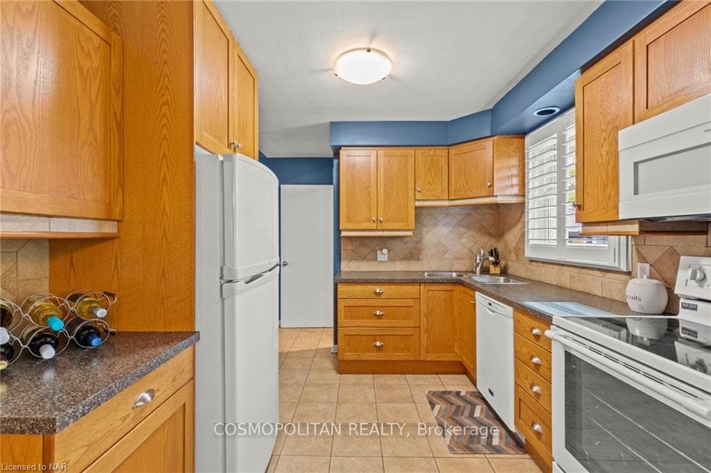 updated kitchen with Cherrywood cabinet