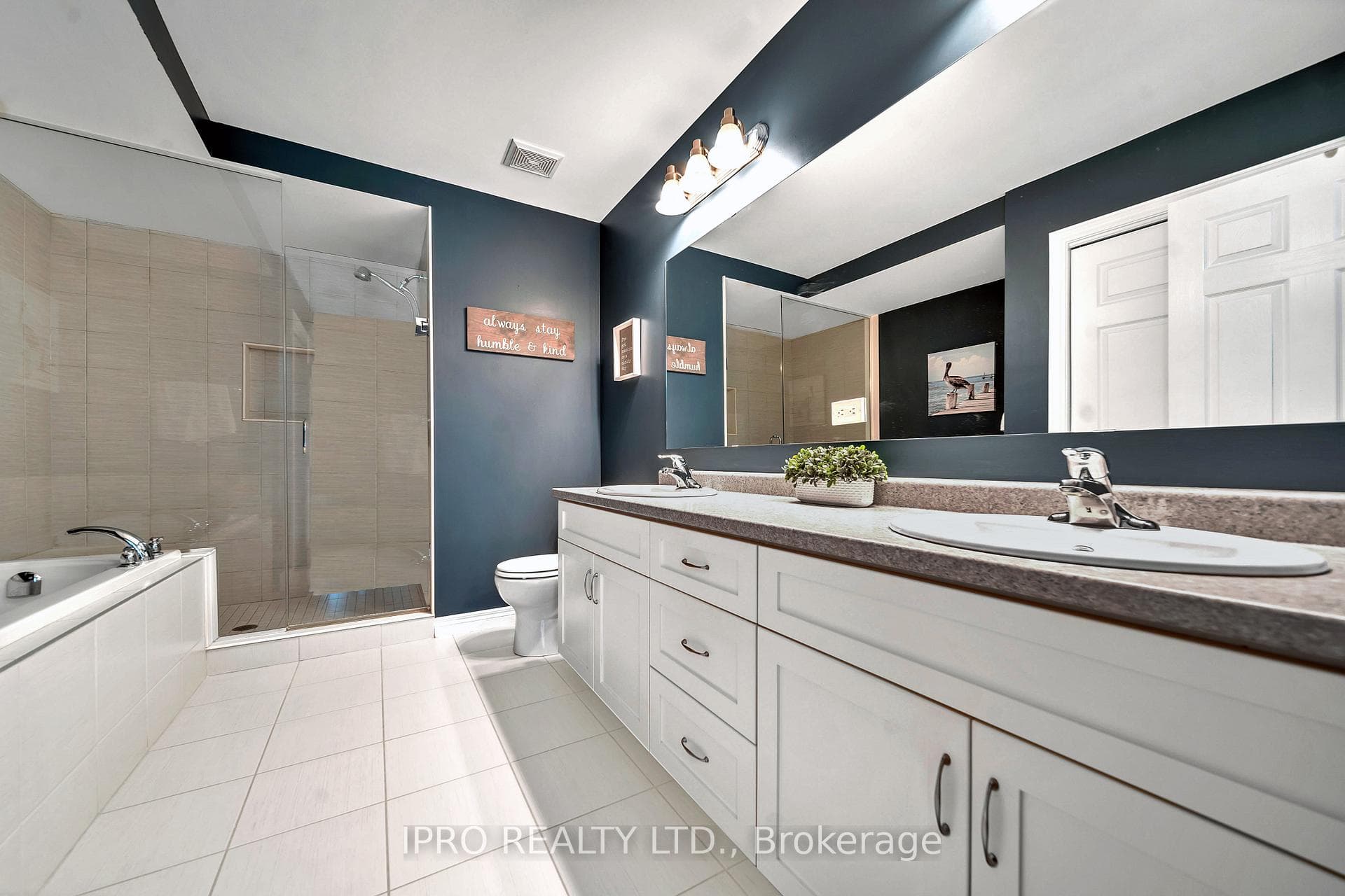 5 Piece Primary Ensuite With Glass Shower