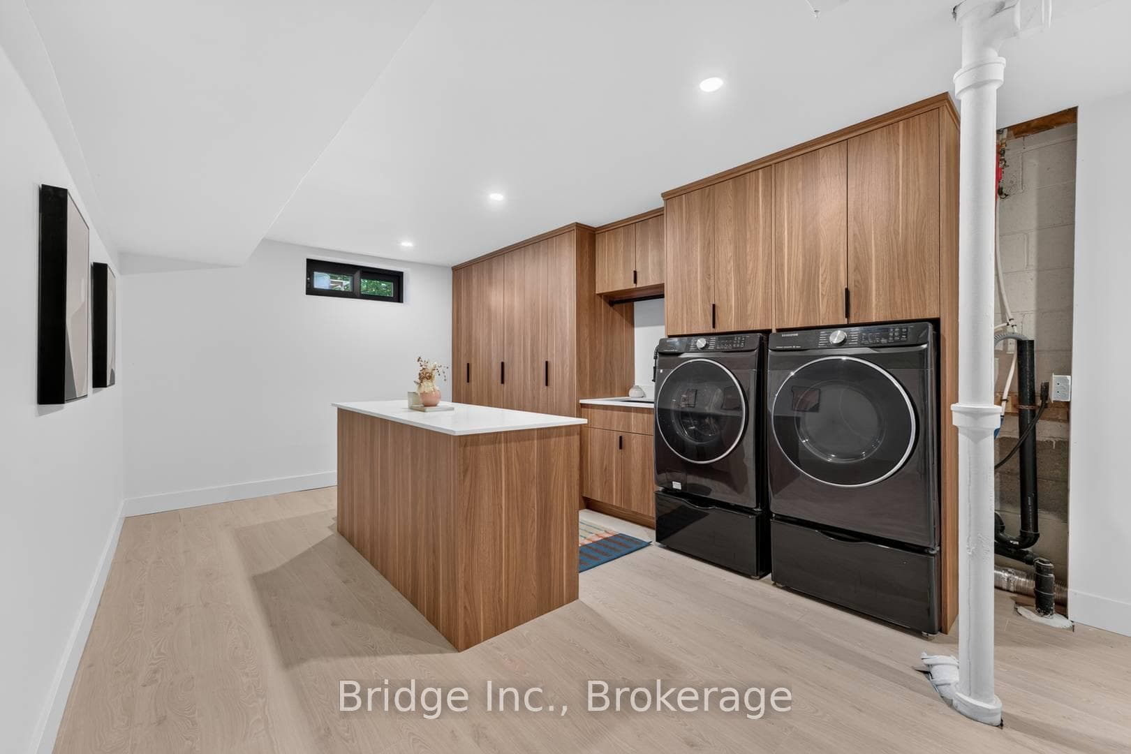 Large Laundry Room with Additional Storage / Sink