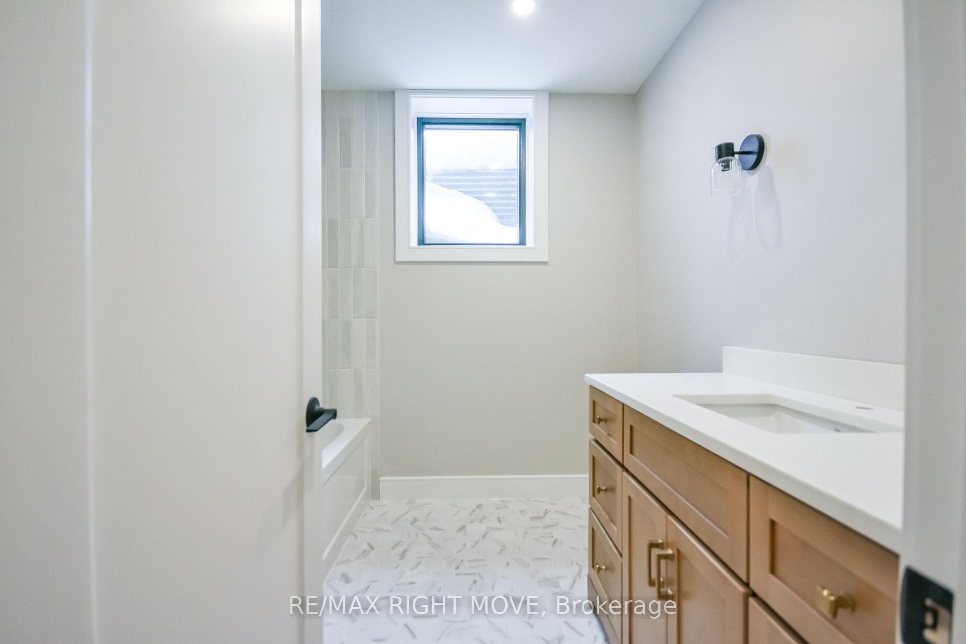 Lower level bathroom