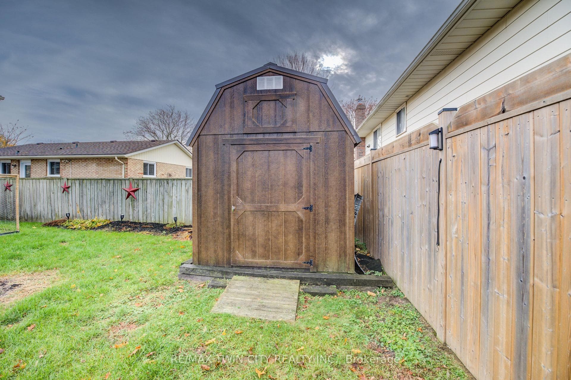 Shed in Backyard is Excluded