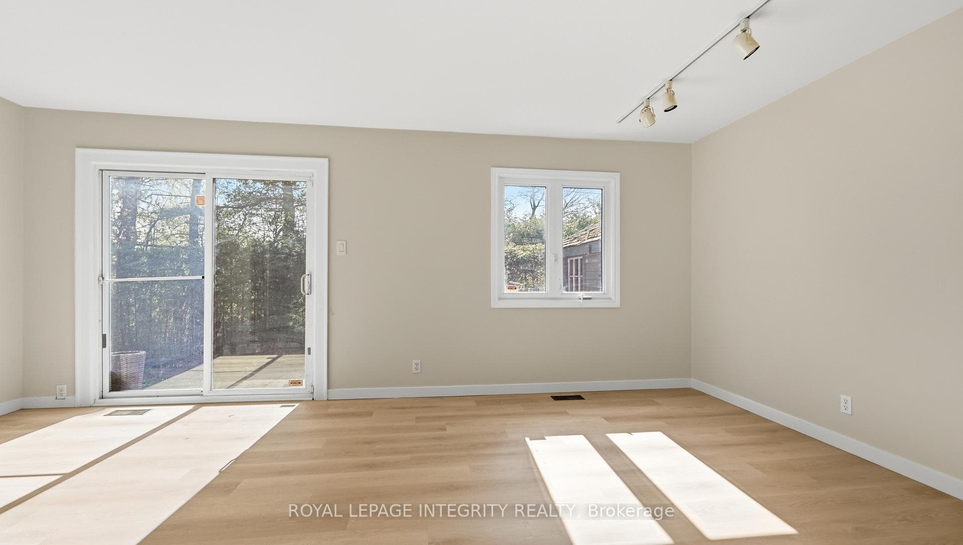 Living room with lots of natural light