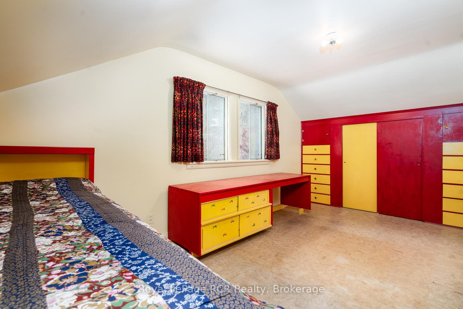 upstairs back bedroom