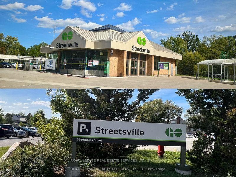 Close to Streetsville Go Station (1.3km)